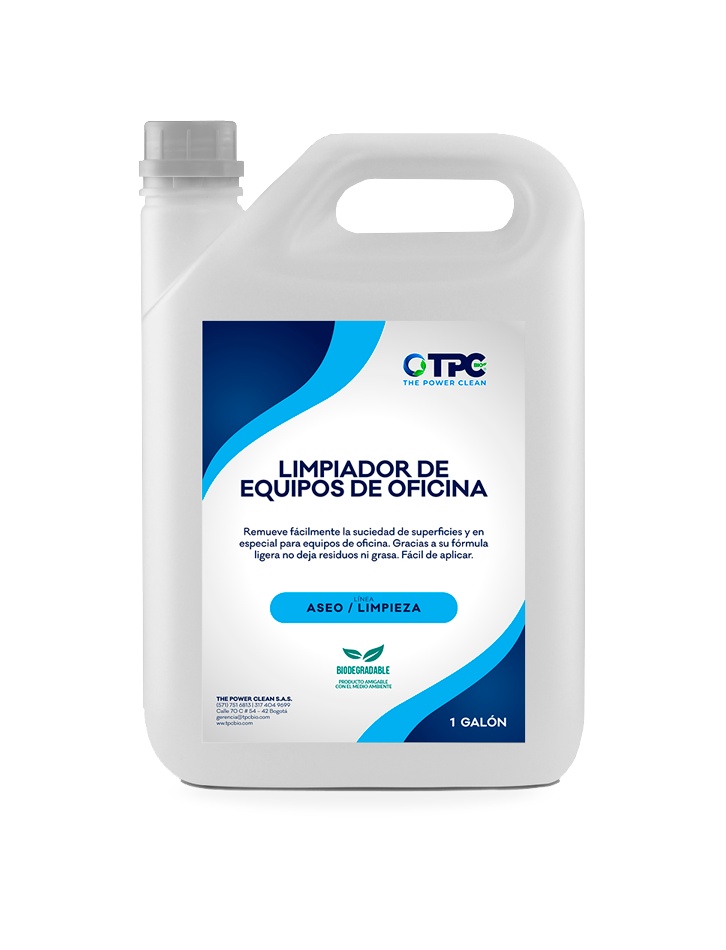 Limpiador de Equipos de Oficina