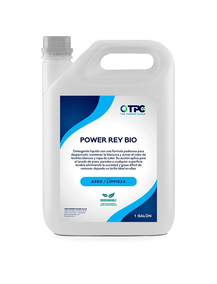 Detergente Power Rey Bio
